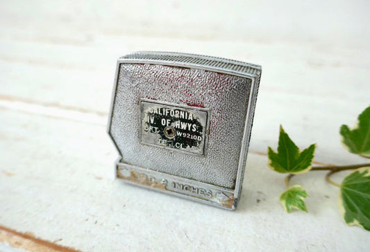 LUFKIN×カリフォルニア州高速道路局 インダストリアル ヴィンテージ メジャーテープ 巻尺 USA