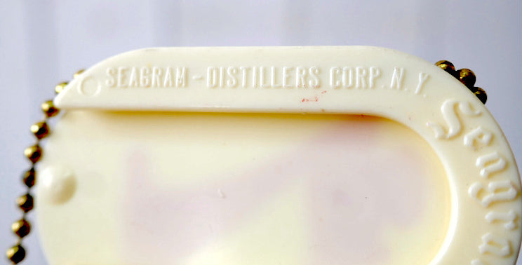 セブンクラウン 7 Seven Crown ブレンド ウイスキー Whiskey ボールチェーン&コインケース アドバタイジング ヴィンテージ キーホルダー