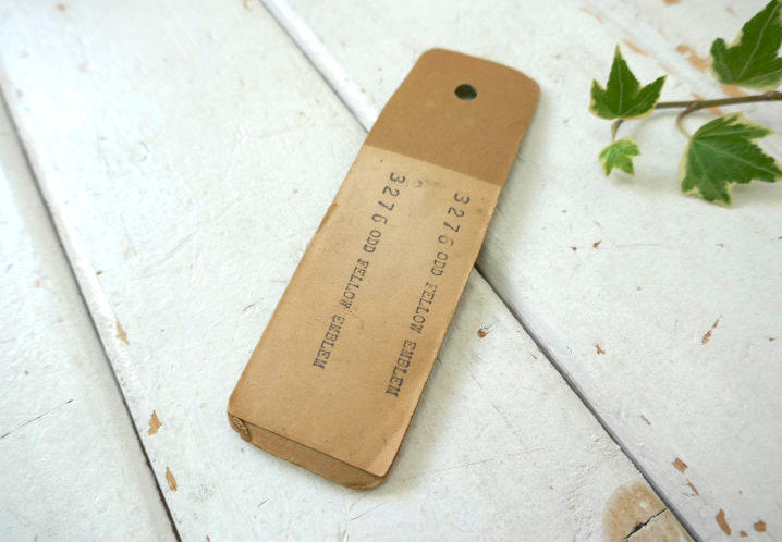 オッドフェローズ FLT 秘密結社 デッドストック ヴィンテージ チェーン付き キーホルダー 友愛 Friendship 博愛 Love 真実 Truth