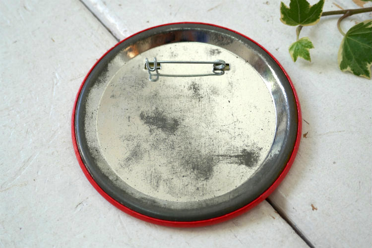 ピッピ Pippi PLEASED ME at VIDEO GEMS アメリカ ビデオゲーム ヴィンテージ 缶バッジ USA