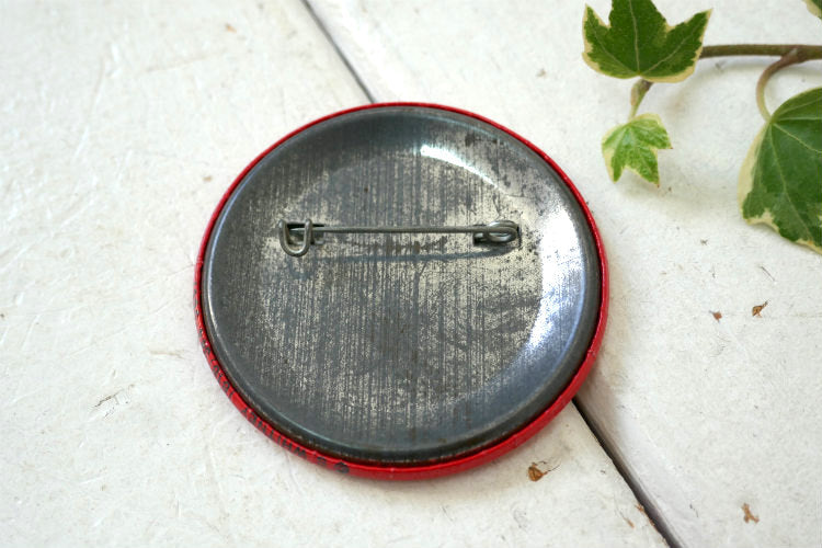 NO ROSE 1986 鳥 Birds ヴィンテージ 缶バッジ USA ファッション アクセサリー