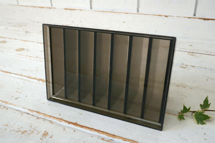 Rogers ブラック スケルトン ヴィンテージ 書類スタンド レターラック オフィス 書類 本立て オーガナイザー USA