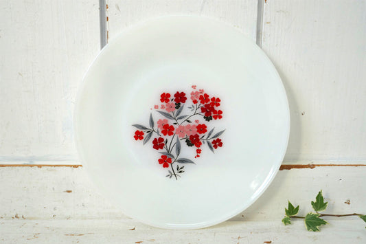 ファイヤーキング Fire King 花柄 プリムローズ 60's ヴィンテージ ディナープレート 大皿 食器 USA Ⅰ