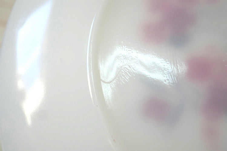 ファイヤーキング Fire King 花柄 プリムローズ 60's ヴィンテージ ディナープレート 大皿 食器 USA Ⅰ