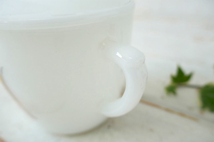 FireKing ファイヤーキング Wheat ウィート 小麦柄 ミルクガラス ヴィンテージ シュガーポット 砂糖入れ USA