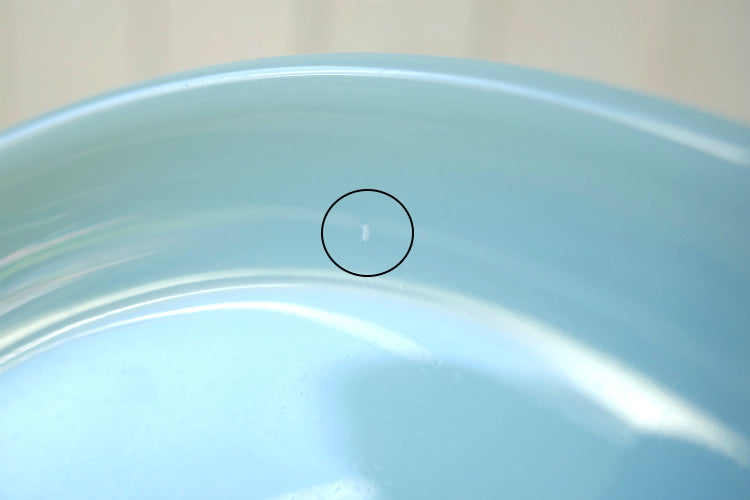 Fire King ファイヤーキング ターコイズブルー 50's ヴィンテージ カップ&ソーサー 食器 USA 美品