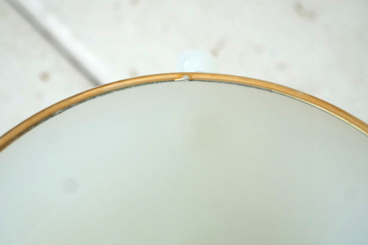 Fire King ファイヤーキング シェル ゴールドリム ホワイト 70's ヴィンテージ カップ&ソーサー 食器 USA