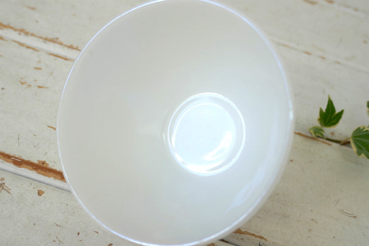 フェデラル FEDERAL GLASS オーロラ ムーングロー ホワイトミルクガラス 60's ヴィンテージ カップ&ソーサー 食器 USA Ⅱ