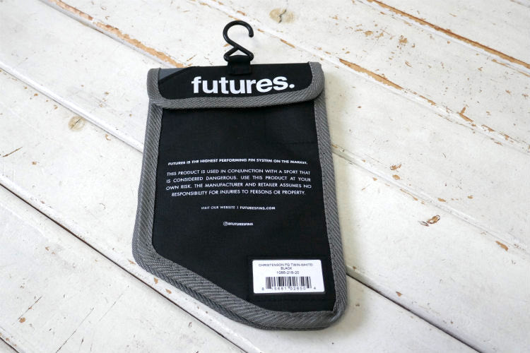NEWカラー CHRISTENSON TWIN  ホワイト＆ブラック クリステンソン サーフボード FUTURES FIN フューチャーフィン ツインフィン 2FIN サーフィン