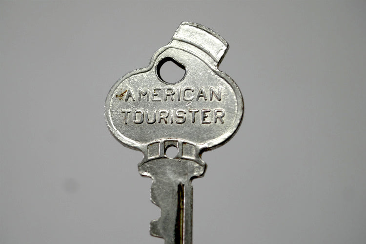 1970y ベルボーイ AMERICAN TOURISTER アメリカンツーリスター  USA キャラクター トランク スーツケース ヴィンテージ キー 鍵 KEY