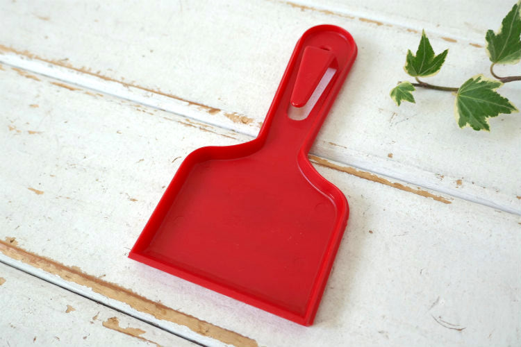 SHELL シェル レッド アドバタイジング ヴィンテージ　大雪 豪雪 スクレーパー アイススクレーパー ヘラ USA