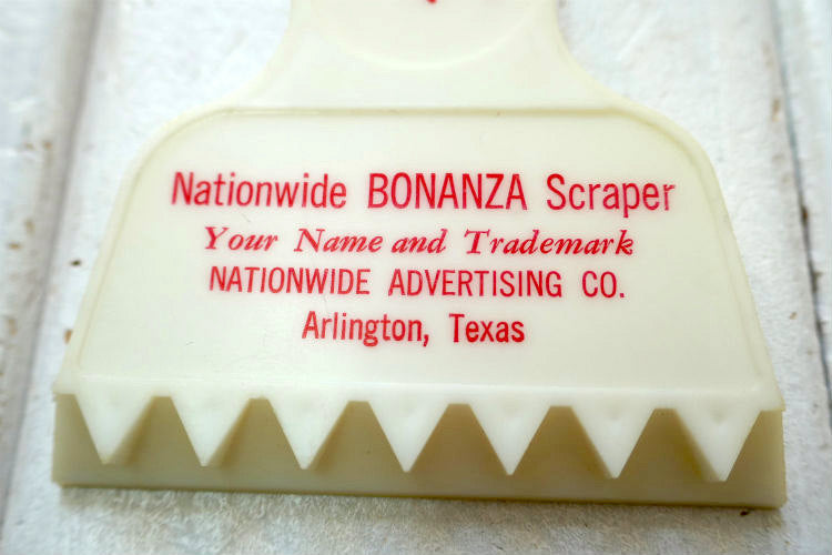Nationwide Advertising Co Texas アドバタイジング ヴィンテージ 大雪 豪雪 スクレーパー アイススクレーパー ヘラ USA アメリカ大陸