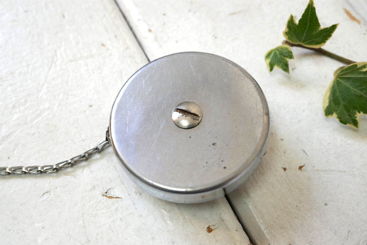 Key Bak West Coast Chain 鍵2付き メタル製 クリップ式 ヴィンテージ キーリール  キーチェーン 50㎝ USA