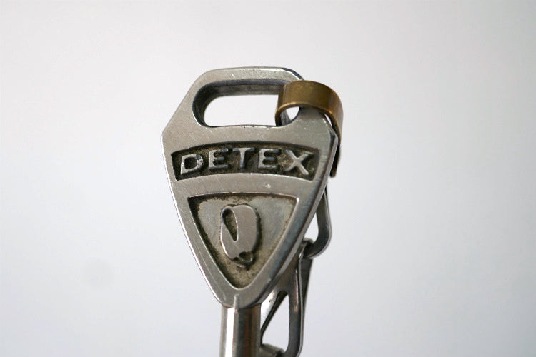 DETEX #3 ウォッチクロック用 メタル製 チェーン付き ヴィンテージ 鍵 Key オールドキー USA