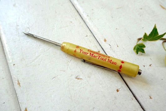 MacTool Manマックツール READY TOOL USA ヴィンテージ ユーティリティー ドライバー 工具 磁石 ポケットドライバー