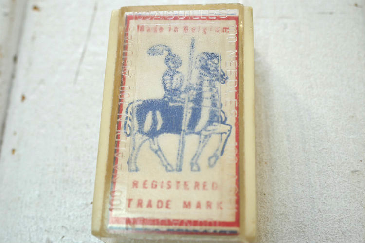 Superior Brand ベルギー製 ミシン針 60's ヴィンテージ 針ケース ニードルケース 裁縫道具 パッケージ