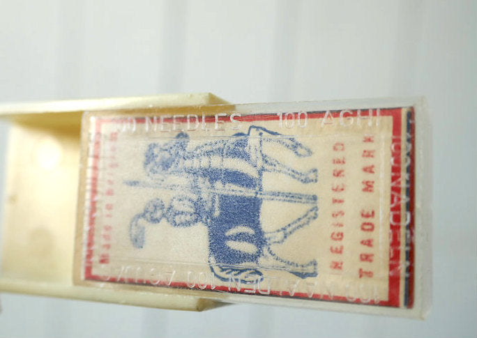 Superior Brand ベルギー製 ミシン針 60's ヴィンテージ 針ケース ニードルケース 裁縫道具 パッケージ