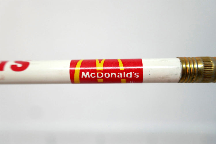 McDonald's マクドナルド It's a good time for the great taste デッドストック 80's ヴィンテージ 鉛筆 ペンシル USA