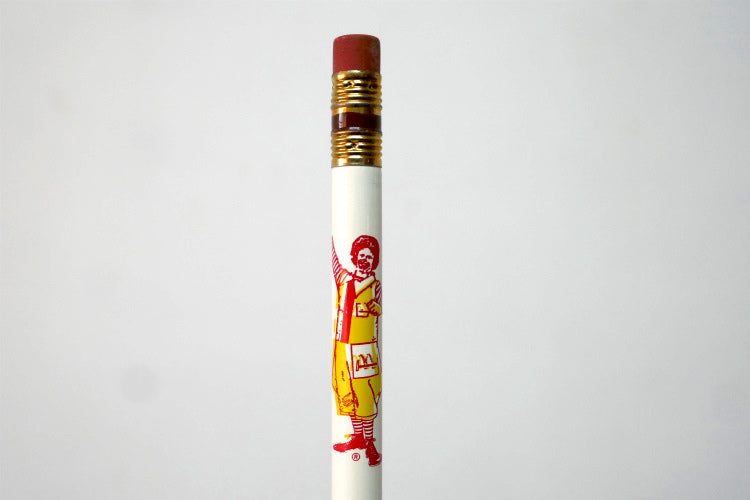 McDonald's マクドナルド You deserve a break today デッドストック 70's ヴィンテージ 鉛筆 ペンシル USA