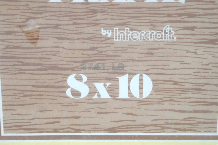 Intercraft SOLID WOOD WALL FRAME 無垢材 デッドストック ヴィンテージ 木製フレーム 額縁 USA