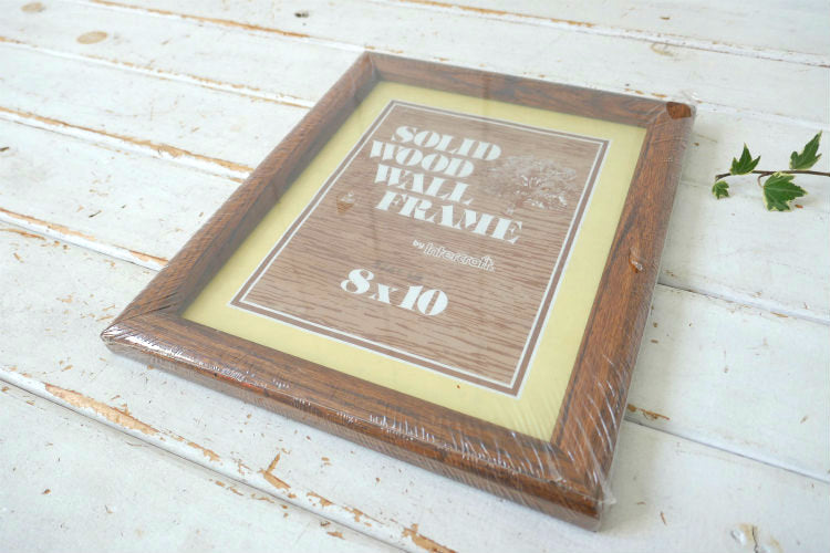 Intercraft SOLID WOOD WALL FRAME 無垢材 デッドストック ヴィンテージ 木製フレーム 額縁 USA