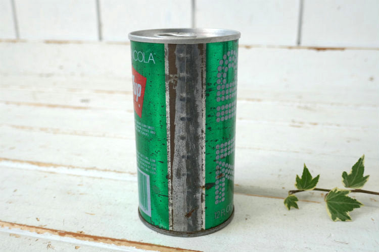 7up セブンアップ THE UNCOLA キャンペーン ドリンク 炭酸飲料 70's ヴィンテージ ドリンク缶 未開封 USA