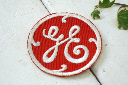 GE ゼネラル エレクトリック GENERAL ELECTRIC 1970y ヴィンテージ ワッペン USA 航空宇宙事業 世界的航空 エンジンメーカー デッドストック