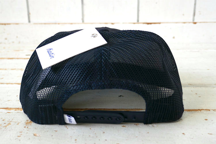 Katin ケイティン Easy Dose It カリフォルニア サーフショップ ネイビー キャップ トラッカーハット メッシュキャップ タイド表付き