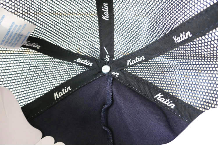 Katin ケイティン Easy Dose It カリフォルニア サーフショップ ネイビー キャップ トラッカーハット メッシュキャップ タイド表付き