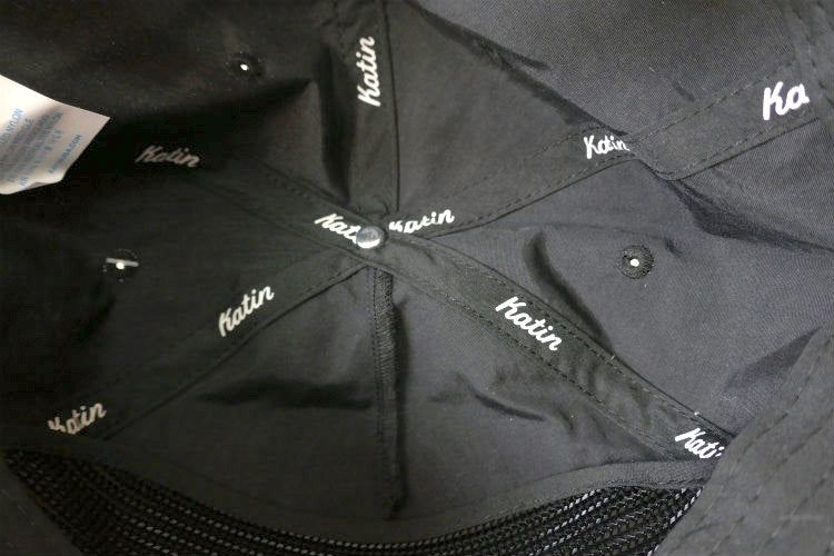 Katin ケイティンCALIF USA カリフォルニア サーフショップ ブラック 刺繍 Williams Hat キャップ 芯なし タイド表付き