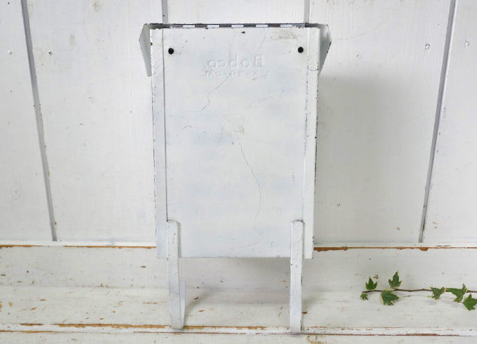 Babco LA-34-CAL ホワイト 新聞受け付き ヴィンテージ メールボックス 郵便受け ポスト USA