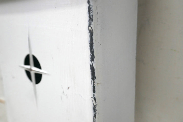 Babco LA-34-CAL ホワイト 新聞受け付き ヴィンテージ メールボックス 郵便受け ポスト USA