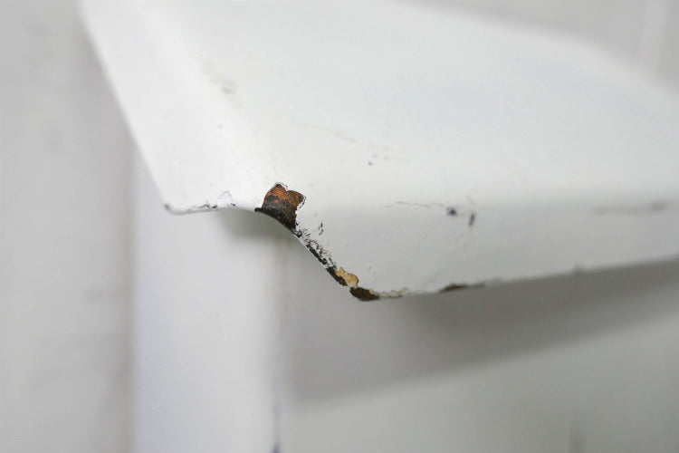 Babco LA-34-CAL ホワイト 新聞受け付き ヴィンテージ メールボックス 郵便受け ポスト USA