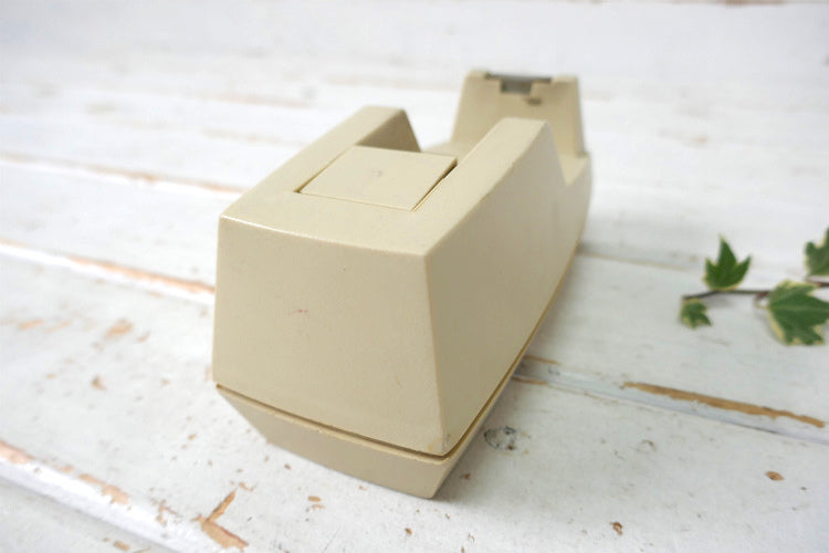 Scotch スコッチテープ アイボリー ヴィンテージ テープカッター　テープディスペンサー　文房具 オフィス USA