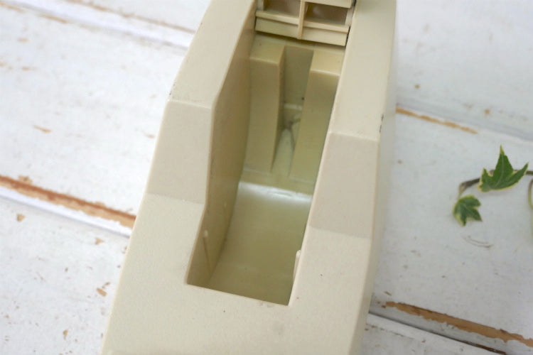 Scotch スコッチテープ アイボリー ヴィンテージ テープカッター　テープディスペンサー　文房具 オフィス USA