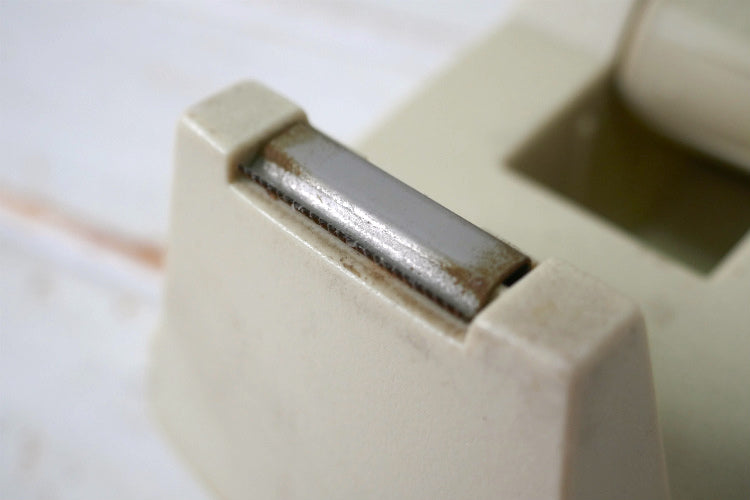 Scotch スコッチテープ アイボリー ヴィンテージ テープカッター　テープディスペンサー　文房具 オフィス USA