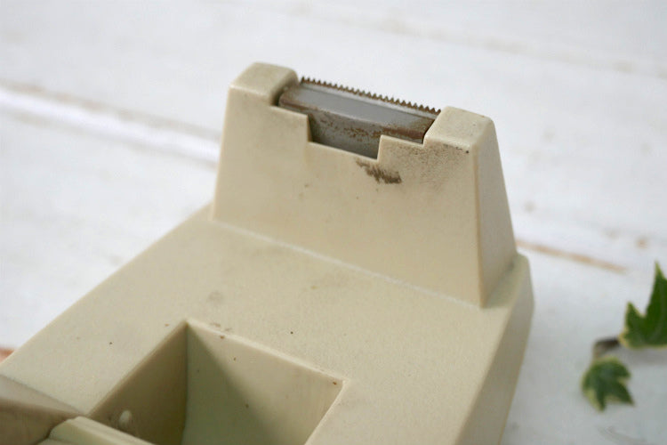 Scotch スコッチテープ アイボリー ヴィンテージ テープカッター　テープディスペンサー　文房具 オフィス USA