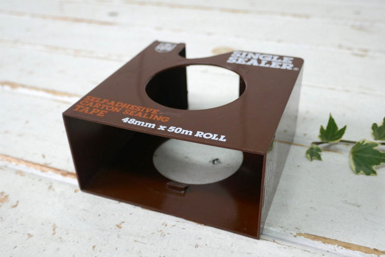 UPS United Parcel Service 運送会社 梱包用 ブラウン ヴィンテージ テープディスペンサー テープカッター USA