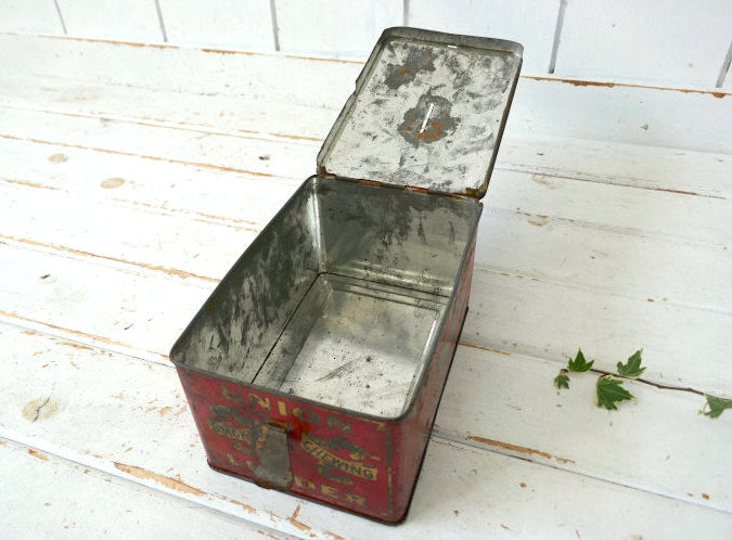 UNION LEADER  SMOKE ユニオンリーダー OLD タバコ缶 1920y アンティーク ヴィンテージ アメリカン イーグル ティン缶 USA