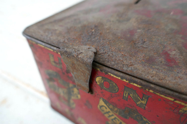 UNION LEADER  SMOKE ユニオンリーダー OLD タバコ缶 1920y アンティーク ヴィンテージ アメリカン イーグル ティン缶 USA