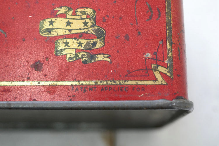 UNION LEADER  SMOKE ユニオンリーダー OLD タバコ缶 1920y アンティーク ヴィンテージ アメリカン イーグル ティン缶 USA