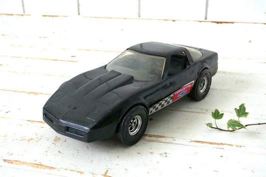 1984y CORVETTE コルベット V8 シボレー  C4  USA アメ車 ビンテージ ミニカー カスタムカー チェッカーフラッグ