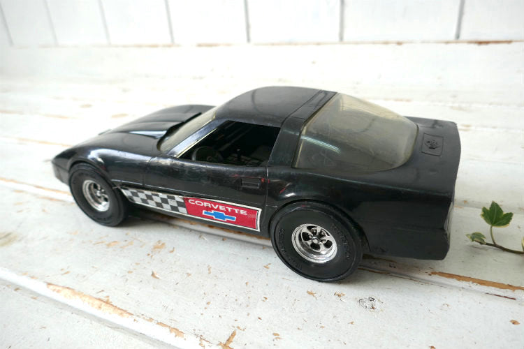1984y CORVETTE コルベット V8 シボレー  C4  USA アメ車 ビンテージ ミニカー カスタムカー チェッカーフラッグ