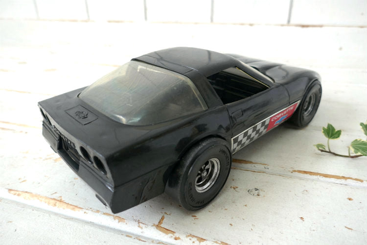 1984y CORVETTE コルベット V8 シボレー  C4  USA アメ車 ビンテージ ミニカー カスタムカー チェッカーフラッグ