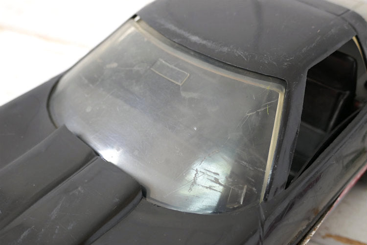 1984y CORVETTE コルベット V8 シボレー  C4  USA アメ車 ビンテージ ミニカー カスタムカー チェッカーフラッグ