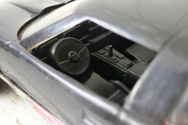 1984y CORVETTE コルベット V8 シボレー  C4  USA アメ車 ビンテージ ミニカー カスタムカー チェッカーフラッグ