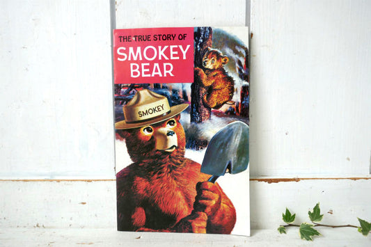 スモーキーベア 60's THE TRUE STORY OF SMOKEY BEAR クマ キャラクター ヴィンテージ コミック 絵本 USA