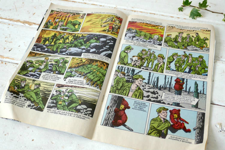 スモーキーベア 60's La Verdadera Historia de SMOKEY BEAR クマ キャラクター 森林火災防止 ヴィンテージ コミック 絵本 USA