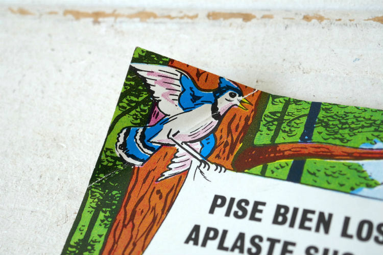 スモーキーベア 60's La Verdadera Historia de SMOKEY BEAR クマ キャラクター 森林火災防止 ヴィンテージ コミック 絵本 USA