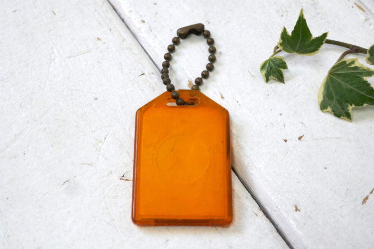 KEEP ME 4 GOOD LUCK USA グッドラック 四つ葉 クローバー アドバタイジング OLD ヴィンテージ キーホルダー  キーチェーン